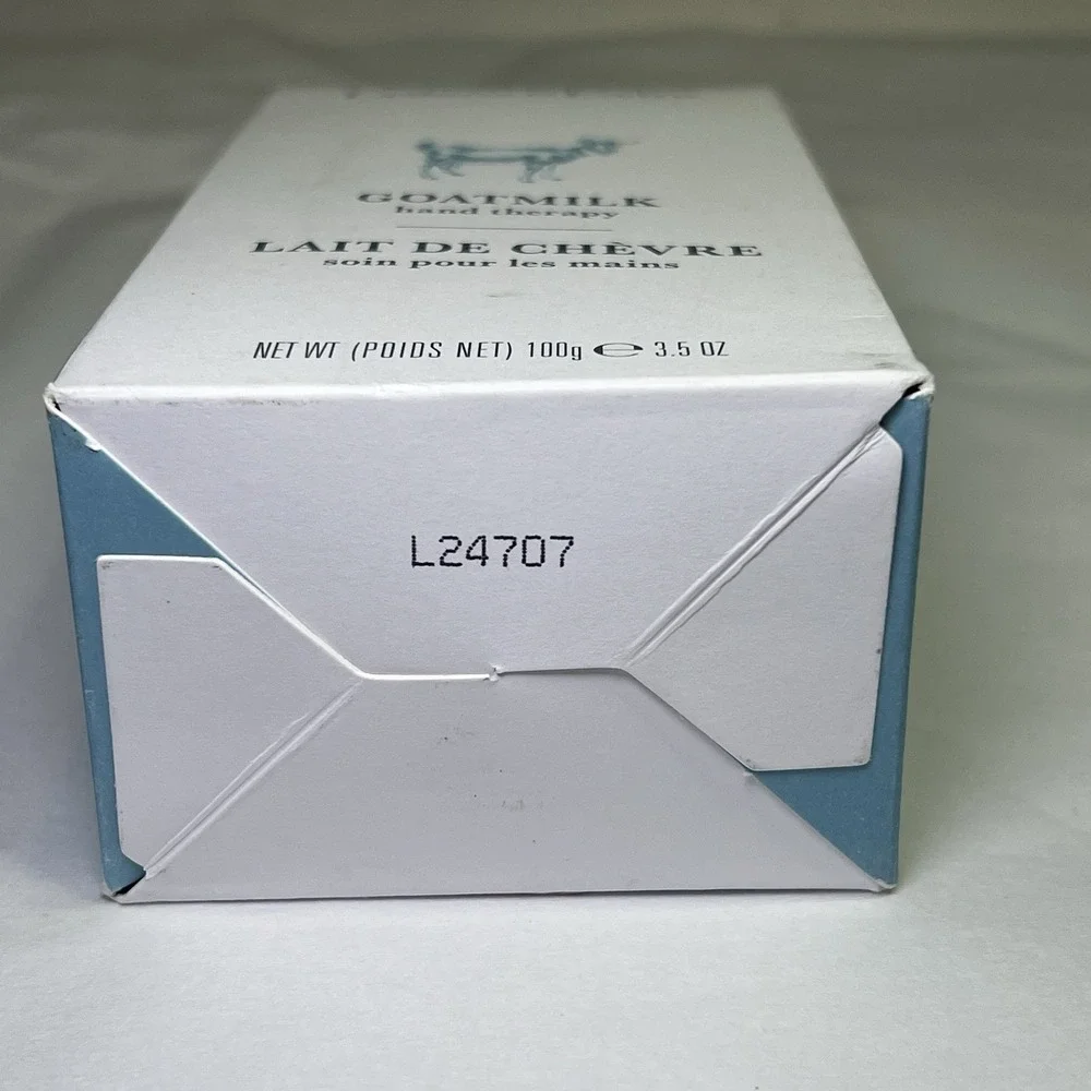 Crabtree & Evelyn Hand‎ Therapy Cream Lotion Goat Milk 3.5 oz Sealed NEW